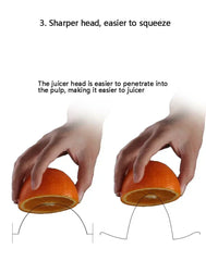 304 Stainless Steel Fruit Lemon Orange Juicer Household Small Creative Juicer Portable Manual Juicer kitchen accessories