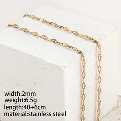 Y2K Boho Cross Our Lady Necklace for Women Golden Jesus Angel Choker Diy Pendant Stainless Steel Chain High Quality Jewelry
