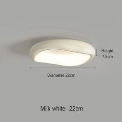 Modern Balcony LED Ceiling Lights Cream Style Children's Bedroom Study Room Lamp Home Decor Kitchen Lighing Aisle Corridor Light
