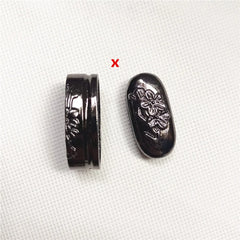 New Sword Handle Tsuka Alloy Fuchi Kashira For Japanese Samurai Katana Wakizashi Sword Fittings