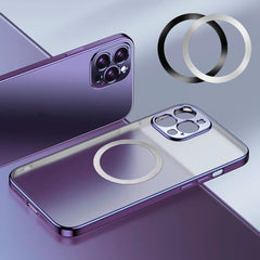 Universal Magnetic Metal Plate Ring For Samsung iPhone Magsafe Wireless Charger Car Phone Holder Sticker Round Magnet Patch