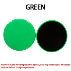 2pcs Solid Color Yoga Sliding Discs, Yoga Fitness Foot Sliding Pads, Workout Equipment For Abdominal Core Training, Body Shaping