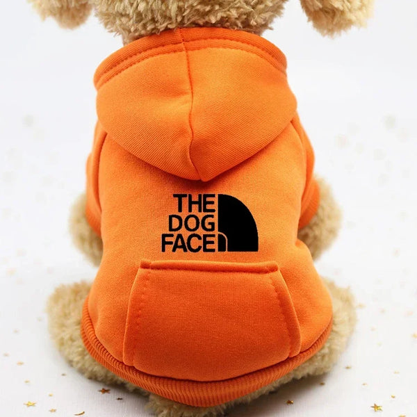 Autumn and winter sweater cowboy pocket two-legged clothes wind pet clothes dog cat Pet Shop Pet Clothing