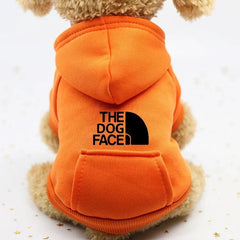 Autumn and winter sweater cowboy pocket two-legged clothes wind pet clothes dog cat Pet Shop Pet Clothing
