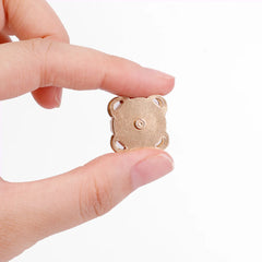 1/10Sets Magnetic Snap Button Metal Invisible Sew on Button Lock Clasps Fasteners for Purse Bags Clothes Craft DIY Accessories