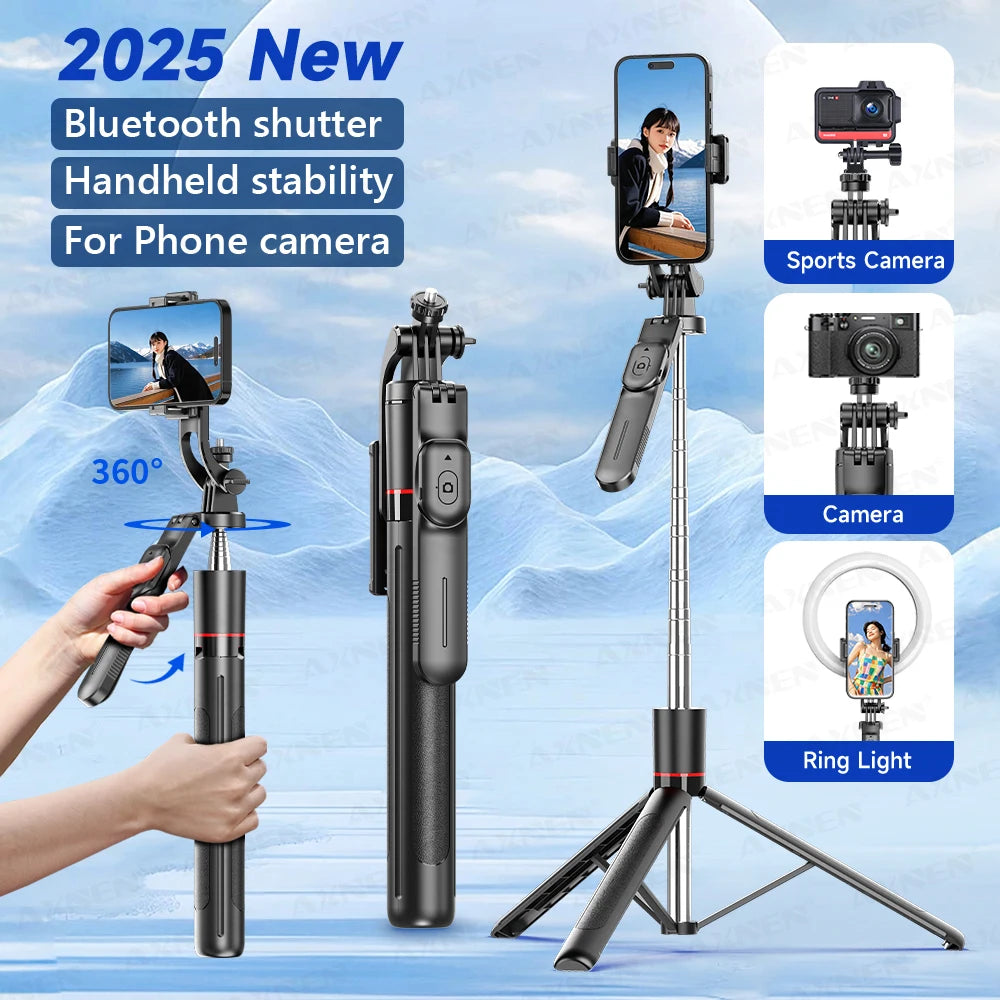F16 1708mm Selfie Stick Tripod with Bluetooth Remote