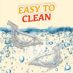 New Acrylic Manual Lemon Squeezer Transparent Kitchen Tools Mini Juicer Handheld Portable Wedge Squeezer Anti-Corrosion
