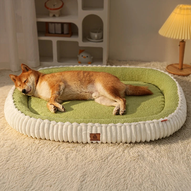 Winter Orthopedic Dog Bed for Dogs Breeds,Egg Crate Foam Dog Sofa Beds,Pet Couch Bed with Four Sided Bolster,Non-Slip Bottom Pet Shop
