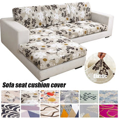 Elastic Sofa Seat Cushion Cover for Living Room Couch Cover Sofa Slipcover Armchair Seat Case Corner L-shape Washable Removable