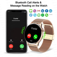 Smartwatch for Women AMOLED Screen Always Display Time NFC IP68 Waterproof Sports Call Women Smart Watch For Women Custom dial