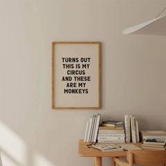 1pc Simple Trendy Text Printing Poster, Simple Canvas Wall Decoration, Modern Art Home Decoration, Living Room Decoration