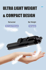 FGCLSY New Tripod for Smartphone Camera,Stand with Bluetooth shutter and light,Wireless Selfie Stick brackets with Phone Holder