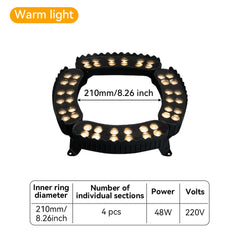 5Pcs LED Tree Hugging Lamp 85-265V Outdoor Christmas Tree Holding Lighting Lamp Waterproof IP65 Garden Park Courtyard Decor Lamp