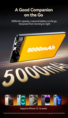 Rocoren 10000mAh Magnetic PowerBank Fast Charging 5000mAh Power Bank Portable Wireless Charger Battery For iPhone 17 16 Pro Max