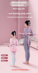 Yoga shape stick open shoulder cross correction hump back posture beautiful back stick body training equipment