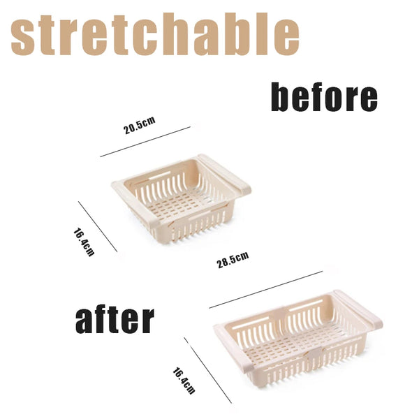 Adjustable Fridge Storage Drawer Organiser – additional product image