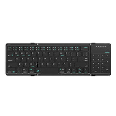 NILLKIN Foldable Bluetooth Wireless Keyboard with Touchpad Compact and Portable For ipad Tablets Smartphones and Computers