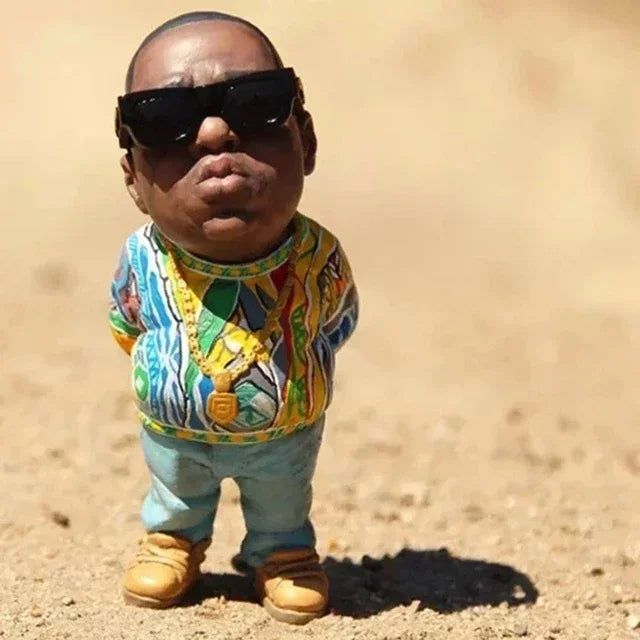 Tupac Rapper Figurine – Cool Hip Hop Desktop Decor Statue Decorative accessories