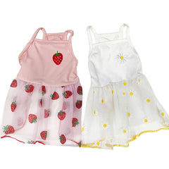 Cute Pet Dog Dress for Small Dogs Thin Puppy Princess Skirt Dog Clothes Chihuahua York Clothing Pet Shop Pet Clothing