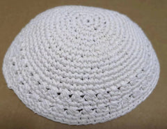 16/17cm HANDMADE KNITTED YARMULKE KIPPAH