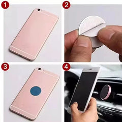 Magnetic Metal Plate Sticker for Car Phone Mount (1–20PCS)