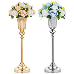 Wedding Centerpiece Vase, Floor Vase -Multi-Purpose Metal Vase for Christmas and Halloween Decorations, Party Events