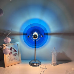 Sunset Table Lamp Projection Rainbow Night Light Atmosphere Home Decoration USB LED Photography Lighting for Wall Decor Lights