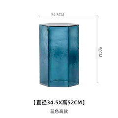 Artistic Glass Coffee Table, Creative Design End Tables for Living Room , Stylish Accent Tea Table with Various Sizes & Colors Living Room Furniture