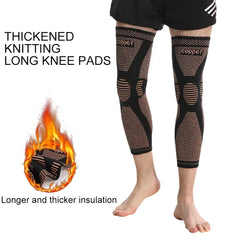 Copper Knee Compression Sleeves – Long Support for Thighs & Calves
