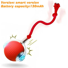 New Cat Interactive Ball Toy,Automatic Rolling Cat Ball Rechargeable,Smart Kitten Interactive Toy,Intelligent Balls Toy for Cat Pet Shop