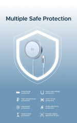 UGREEN Magflow Qi2 25W Wireless Charger For iPhone 17 16 Pro Max Fast Charging Qi2 Certified Magsafe Phone Charging Pad
