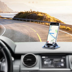 Universal Car Phone Mount Rotatable Dashboard Suction Cup Stand for Mobile Navigation Multi Scene Use in Vehicle and Home