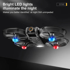S156 Drone GPS 8K Professional HD 360° Dual Camera Screen Remote Control  Brushless Motors Obstacle Avoidance Quadcopter