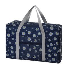 Carry-on Luggage Bag Foldable Travel Duffel Bag Tote Large Capacity Waterproof Portable Storage Bag with Zipper