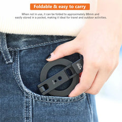 VRIG Magnetic Phone Holder Tripod Mount MagSafe Phone Stand W 1/4 Cold Shoe for iPhone 16 15 14 Samsung Phone Camera Accessories