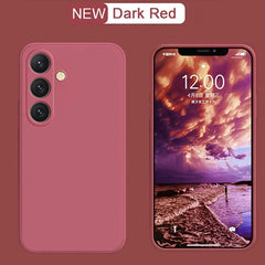 Delicate Liquid Silicone Camera Lens Protector Cases For S23 S24 S25 FE For Samsung Galaxy S23 S24 S25 S26 UItra Plus soft Cover