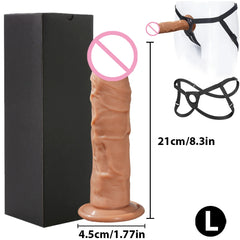Realistic Silicone Dildo with Suction Cup G-Spot Anal Dildos Strapon Dick Butt Plug Masturbat Adult Sex Toys for Man Women