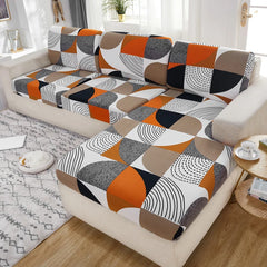 new floral printed stretch sofa seat cushion cover backrest cover protector for couch sofa cover L shape chaselong slipcovers