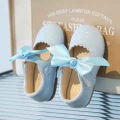 2025 Spring Autumn Little Toddler Girl Leather Dress Shoes Kids Cute Oxfords Bright Colors Girls Party Performance Dance Shoes