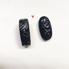 New Sword Handle Tsuka Alloy Fuchi Kashira For Japanese Samurai Katana Wakizashi Sword Fittings