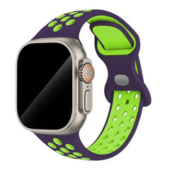 Sport Strap for Apple Watch Band 44mm 45mm 46mm 49mm/38mm 40 41mm Colored Particles Rubber Band IWatch Ultra 11 10 9 8 7 6 5 SE