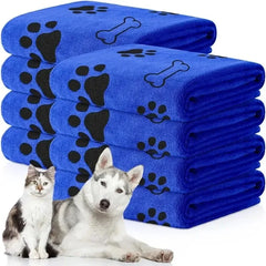Quick-Dry Microfiber Dog Towel – Absorbent Pet Bath Cloth Pet Shop