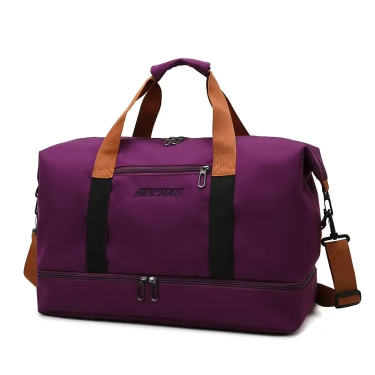 Waterproof Travel & Sports Bag for Men & Women – Large Capacity