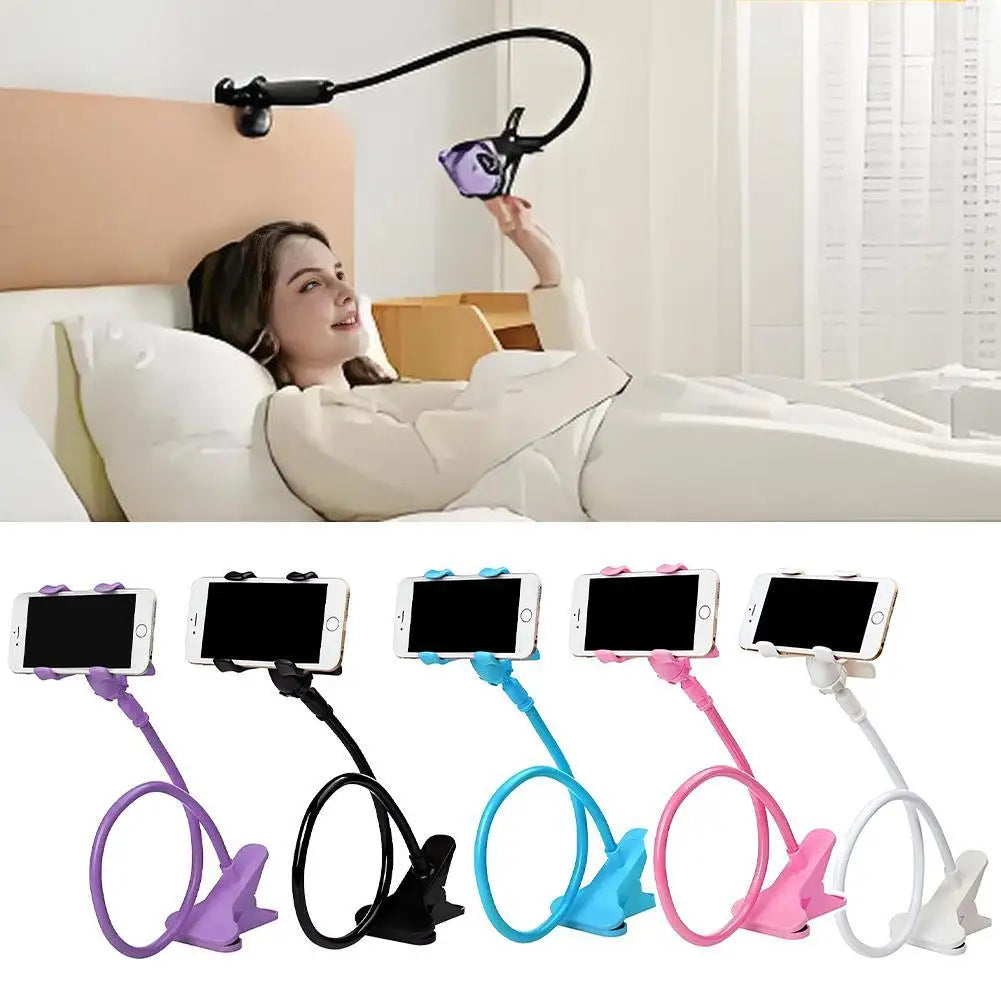 Lazy Desktop Bedside Clip Phone Bracket Flexible Long Arm Mobile Phone Holder Stand Mount For Smartphone A1B9