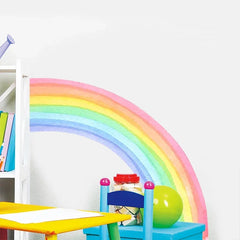 Large Rainbow Wall Stickers Home Decor living Room Bedroom Children's Room Decoration Self-adhesive PVC Graffiti Stickers