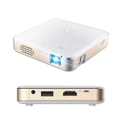 SmartIdea Wireless Projector DLP Handheld Pocket Proyector Build-in Battery Support AirPlay Miracast Outdoor Camping Projector