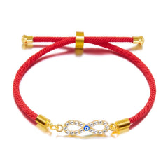 Turkish Evil Eye Bracelets For Women Men Handmade Braided Black Red Rope Lucky Bracelet Fashion Couple Friendship Jewelry Gifts