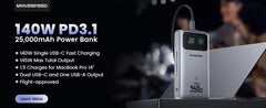 MOVESPEED S10 Slim Magnetic Power Bank 10000mAh PD20W Portable Charger Wireless External Battery for iPhone 16 Samsung Powerbank