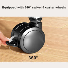 BEISHI NEW Mobile TV Stand for Most 32-75 Inches TVs Portable Floor TV Stand with Locking Wheels ocking Wheels up to 110 Lbs Living Room Furniture