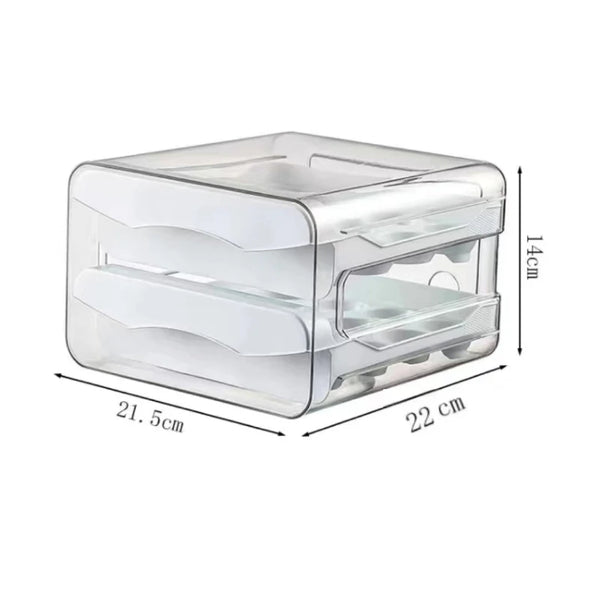 32-Egg 2-Tier Fridge Storage Box – additional product image